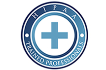 HIPAA trained professionals logo